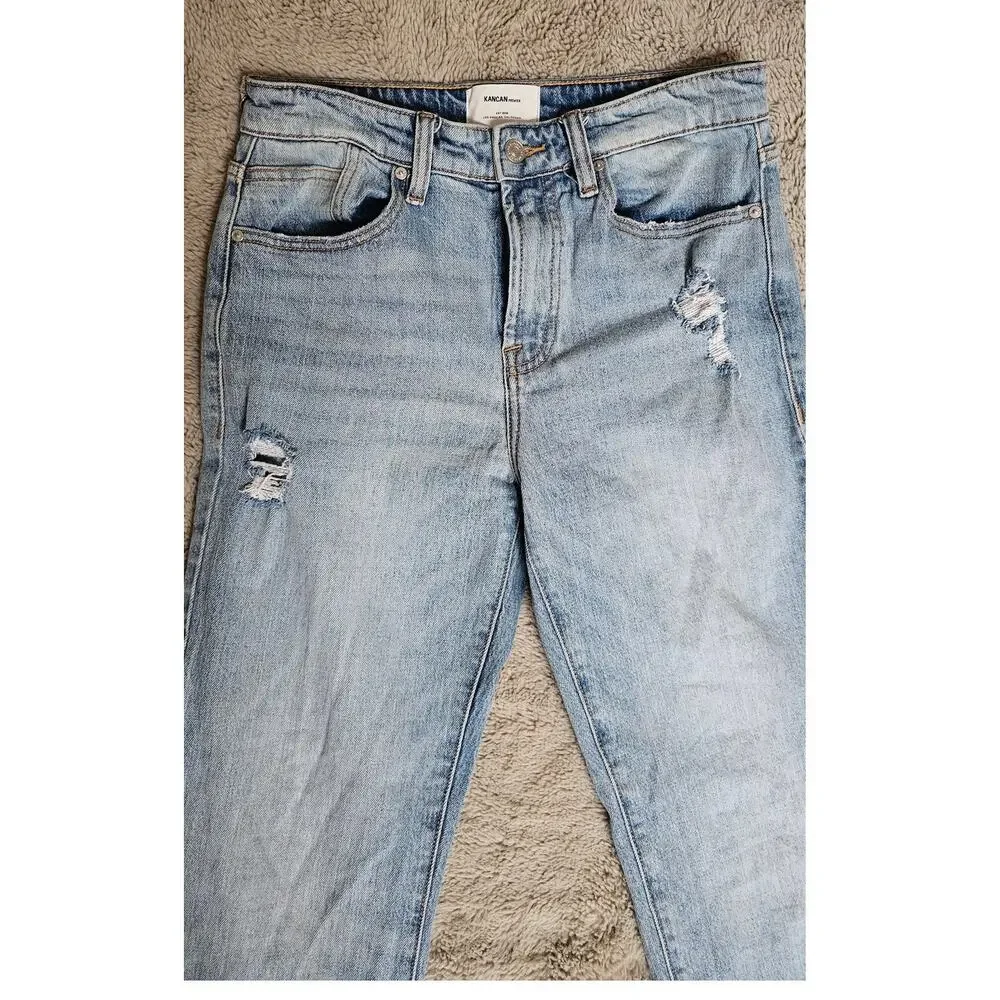 KanCan Jeans Chantel Premier High Rise Ankle Straight Leg Sz 7 retail $100.95 - Picture 8 of 11